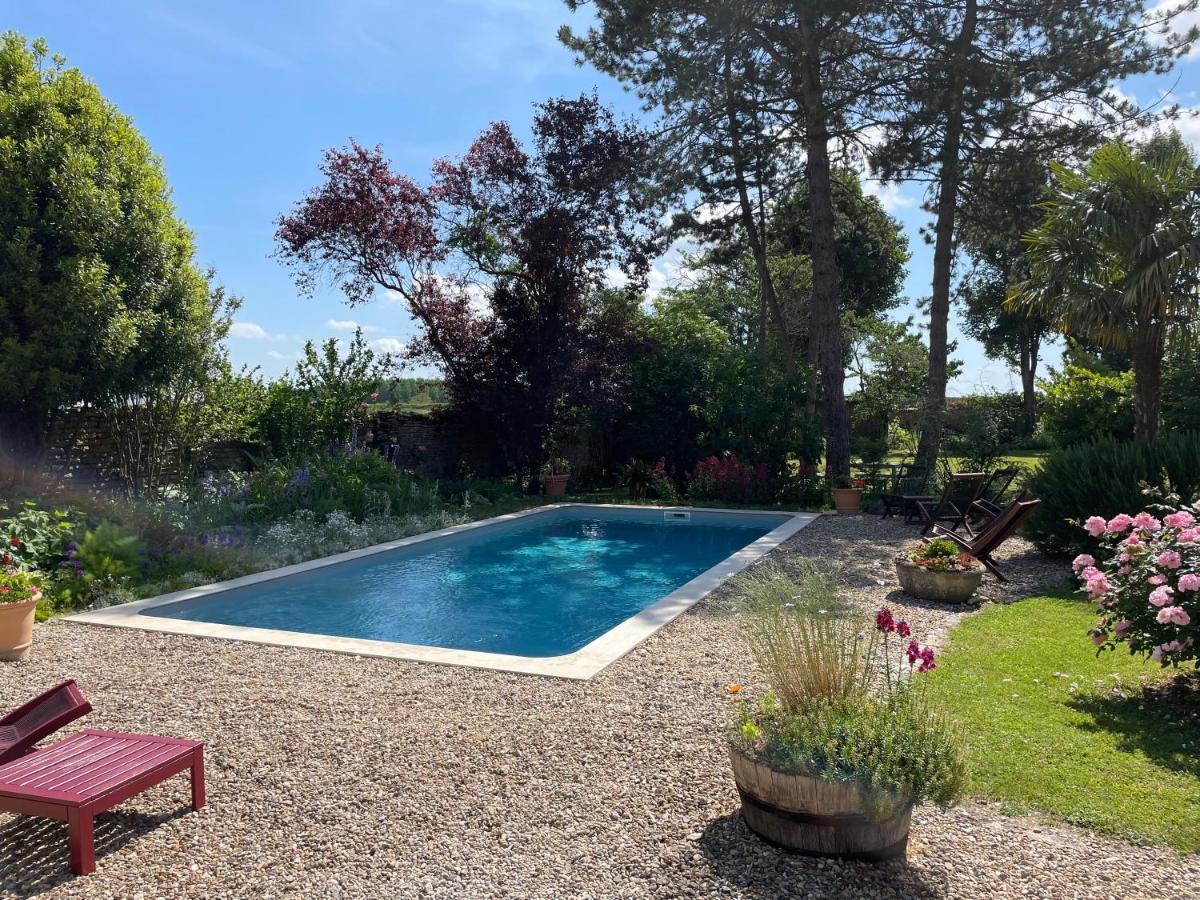 Fleurs De Vignes Piscine Bed & Breakfast Montagny-lès-Beaune Екстериор снимка